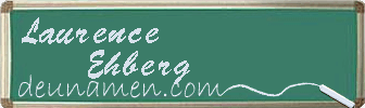Laurence Ehberg Visitenkarte